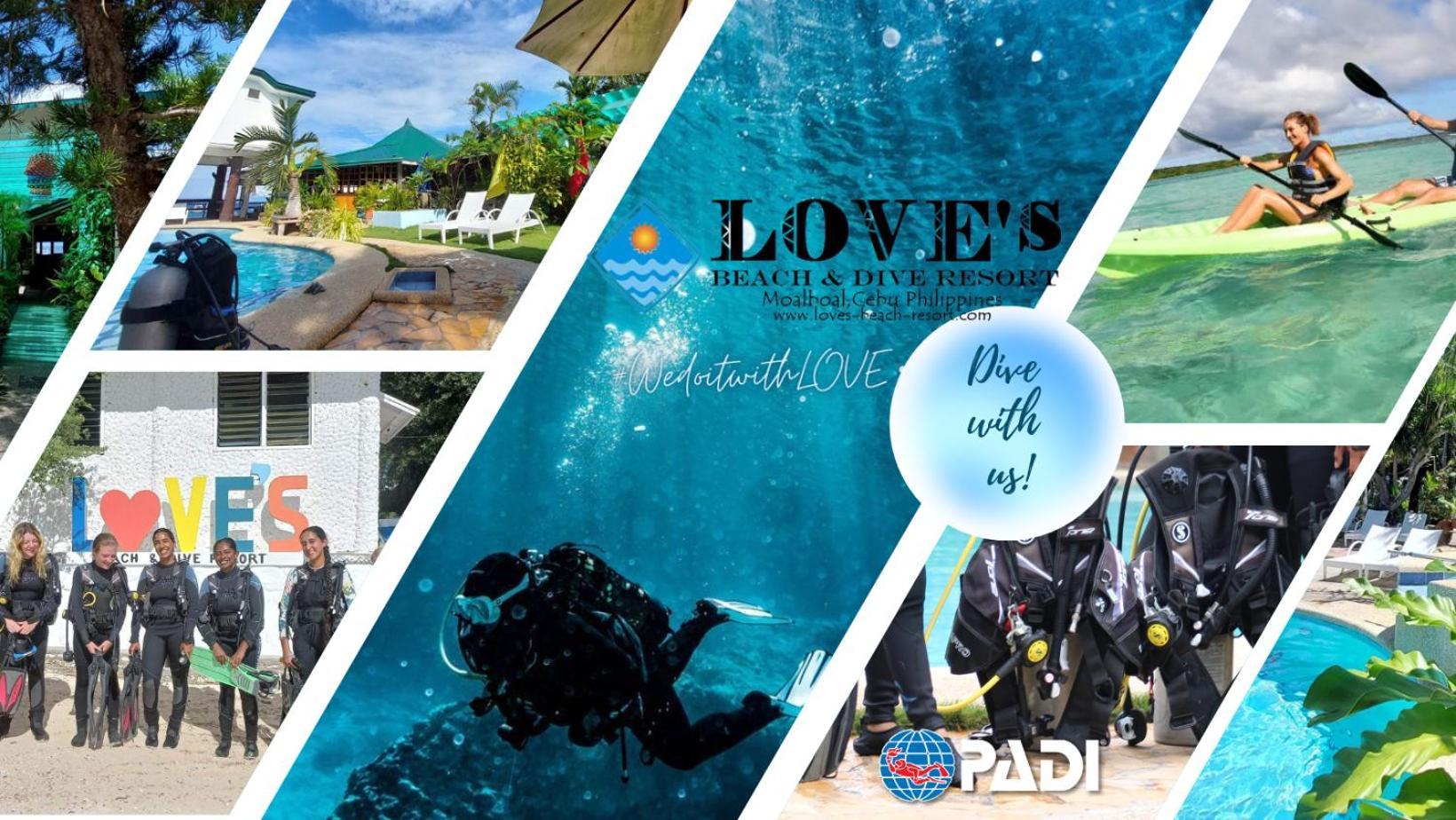 Love'S Beach & Dive Resort Moalboal Buitenkant foto